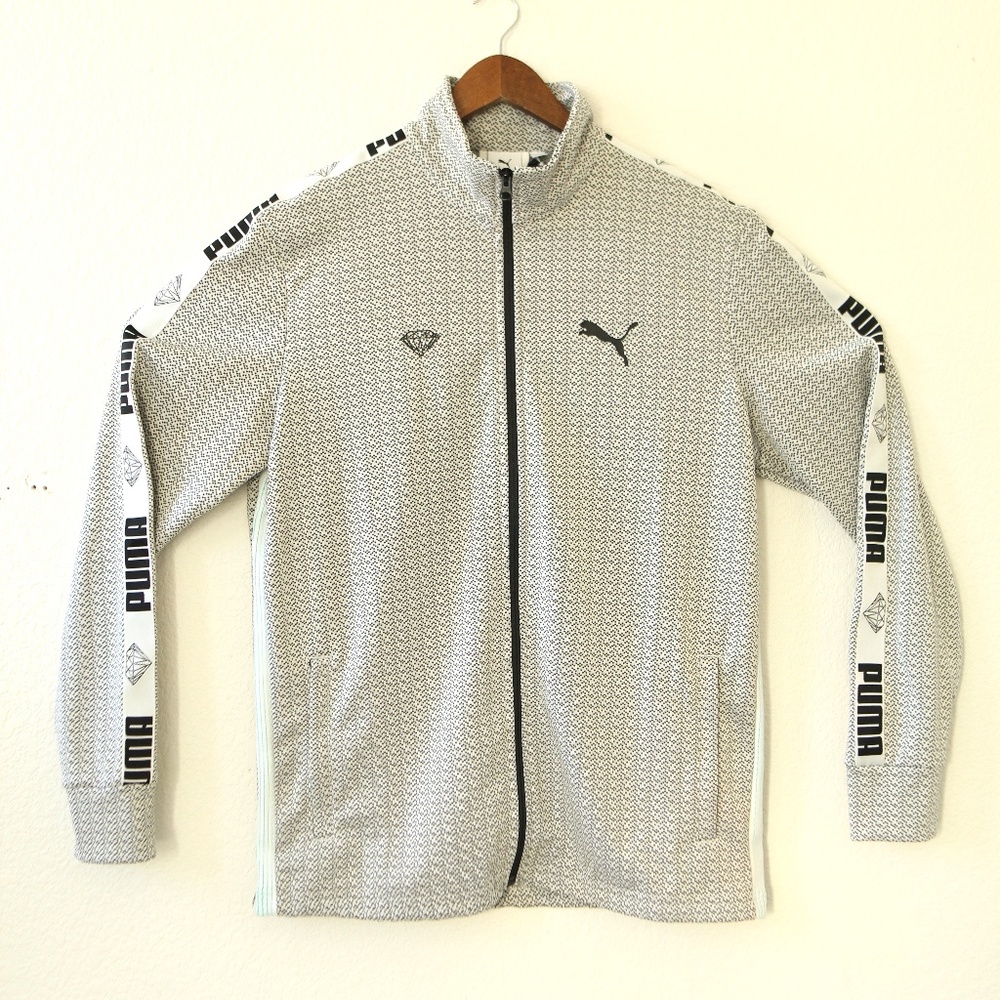 NWT Puma x Diamond Track Jacket Sz M TL37873